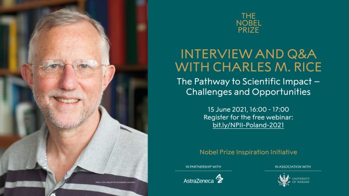 Spotkanie online z prof. Charlesem M. Rice