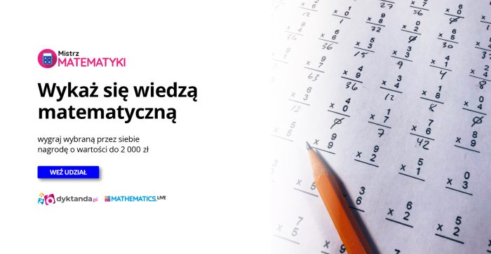 Konkurs „Mistrz Matematyki”