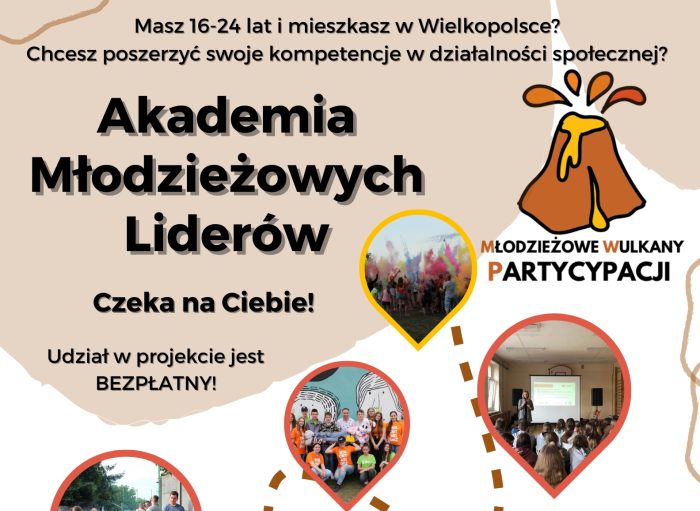 Zgłoś się do Akademii Młodzieżowych Liderów! Startuje projekt społeczno-edukacyjny dla młodzieży z Wielkopolski.