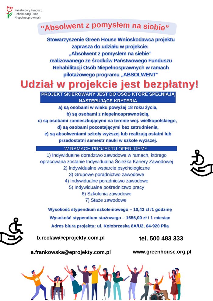 Absolwent z pomysłem na siebie