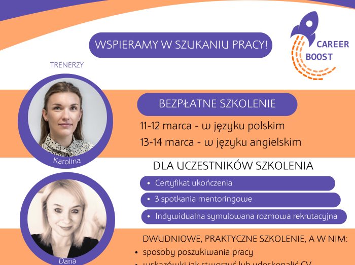 IX edycja projektu Career Boost już w marcu 2024!