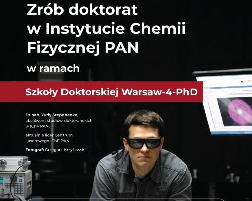 Oferta doktoratu w Instytucie Chemii Fizycznej PAN