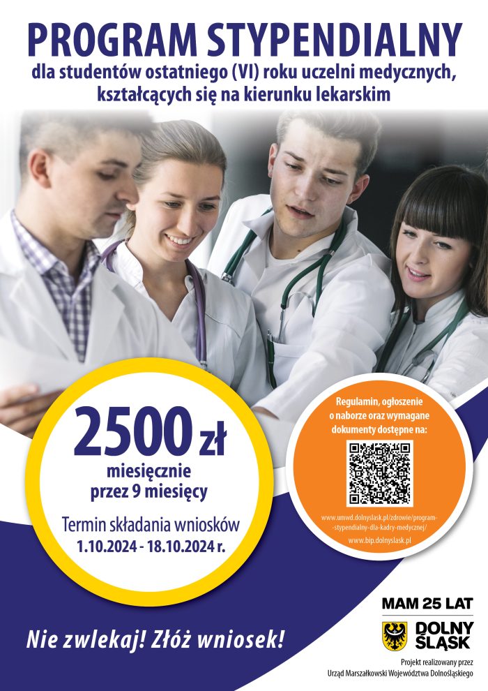 Program stypendialny dla studentów kierunku lekarskiego