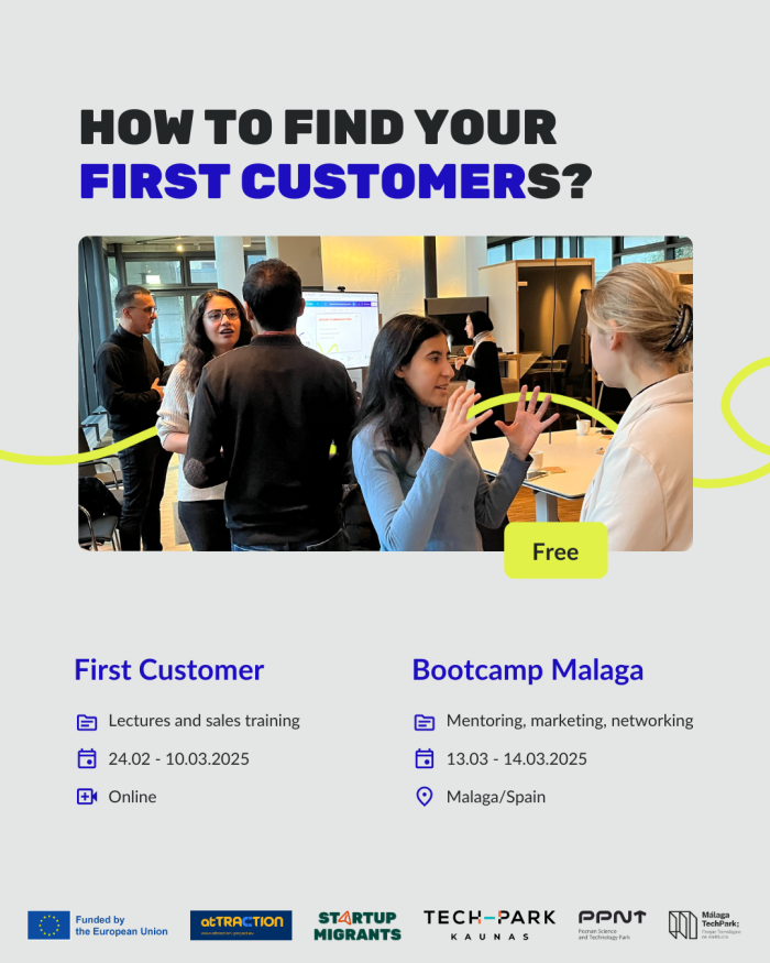 Program First Customer oraz Bootcamp w Maladze – Rozwiń swój biznes!
