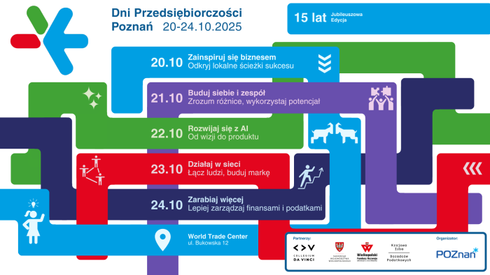 Dni Przedsiębiorczości Poznań 2025 to idealne wydarzenie dla studentów!