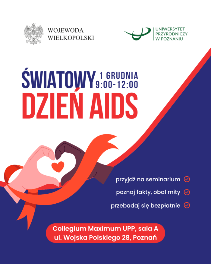 Światowy Dzień Aids – zaproszenie na seminarium