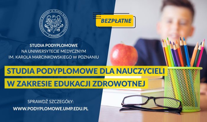 Rekrutacja na II edycję studiów podyplomowych z zakresu edukacji zdrowotnej dla nauczycieli