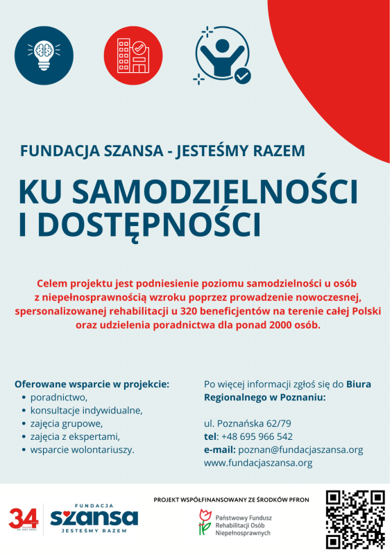 Bezpłatny projekt „Ku Samodzielności i Dostępności”